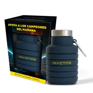 botella plegable invictos